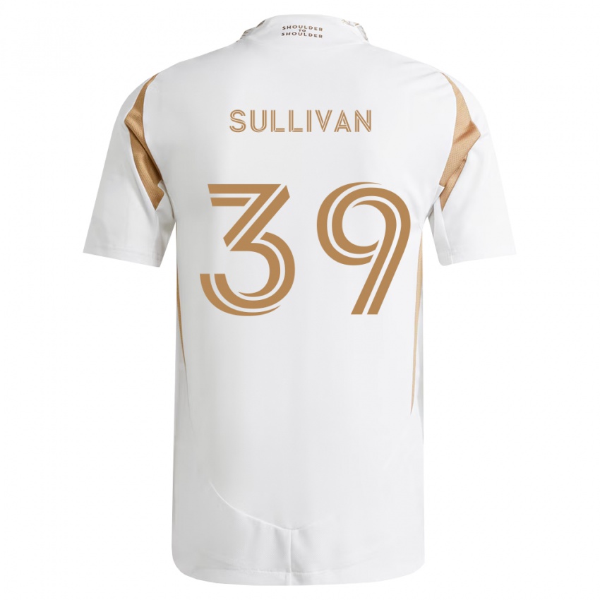 גברים Sullivan #39 לבן חום הרחק ג'רזי 2026/27 חולצה קצרה