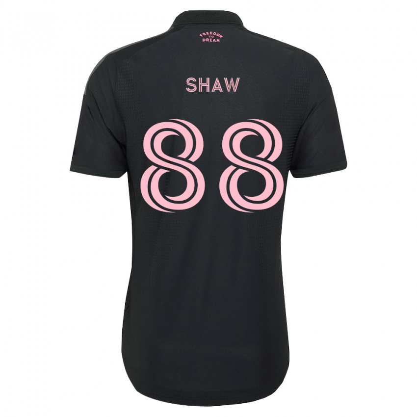 גברים Alexander Shaw #88 ורוד שחור לבן הרחק ג'רזי 2026/27 חולצה קצרה