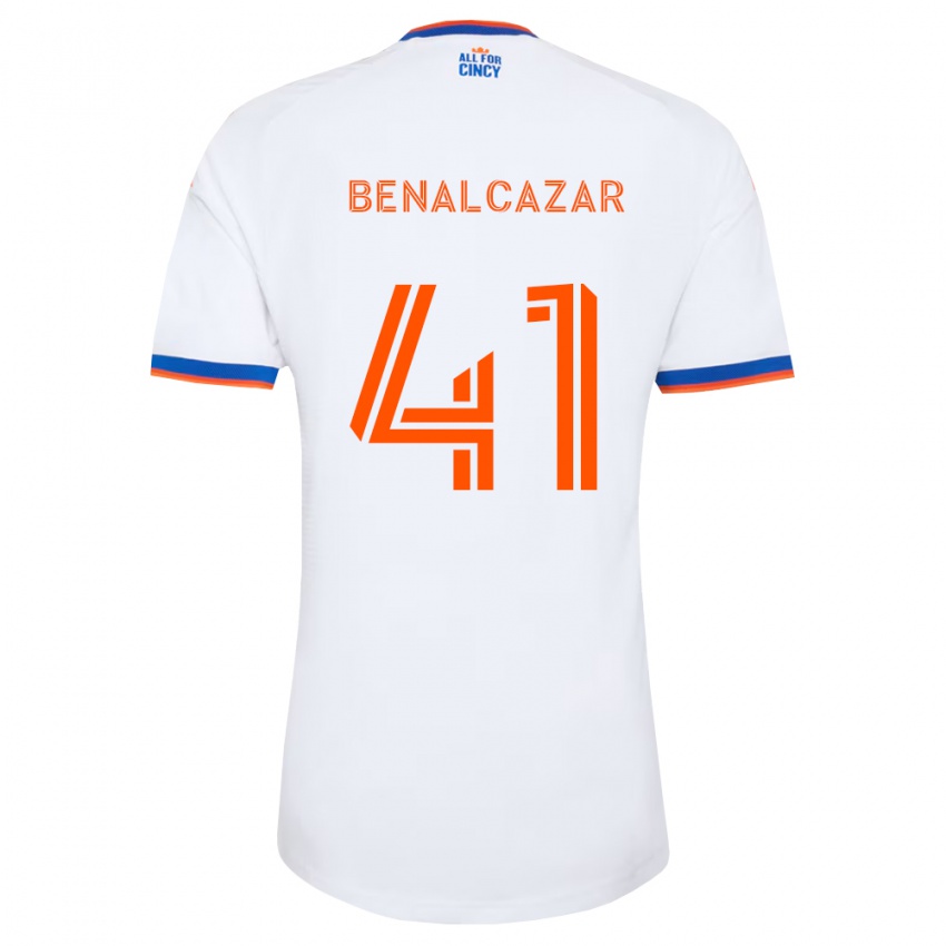 גברים ניקו בנלקזר #41 לבן כחול צי כתום הרחק ג'רזי 2026/27 חולצה קצרה