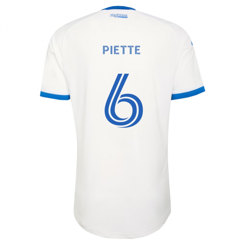גברים סמואל פיט #6 כחול שמיים לבן הרחק ג'רזי 2026/27 חולצה קצרה