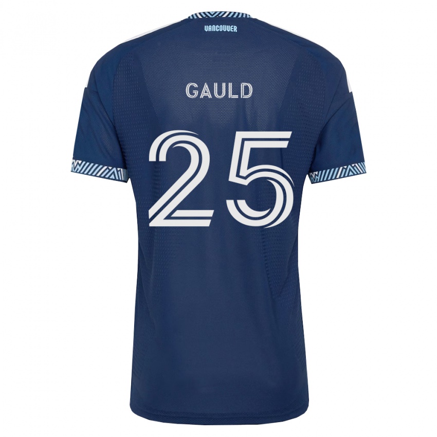 גברים ראיין גולד #25 כחול עמוק לבן הרחק ג'רזי 2026/27 חולצה קצרה