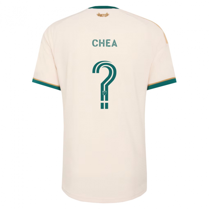 גברים Williver Chea #0 ירוק שמפניה הרחק ג'רזי 2026/27 חולצה קצרה