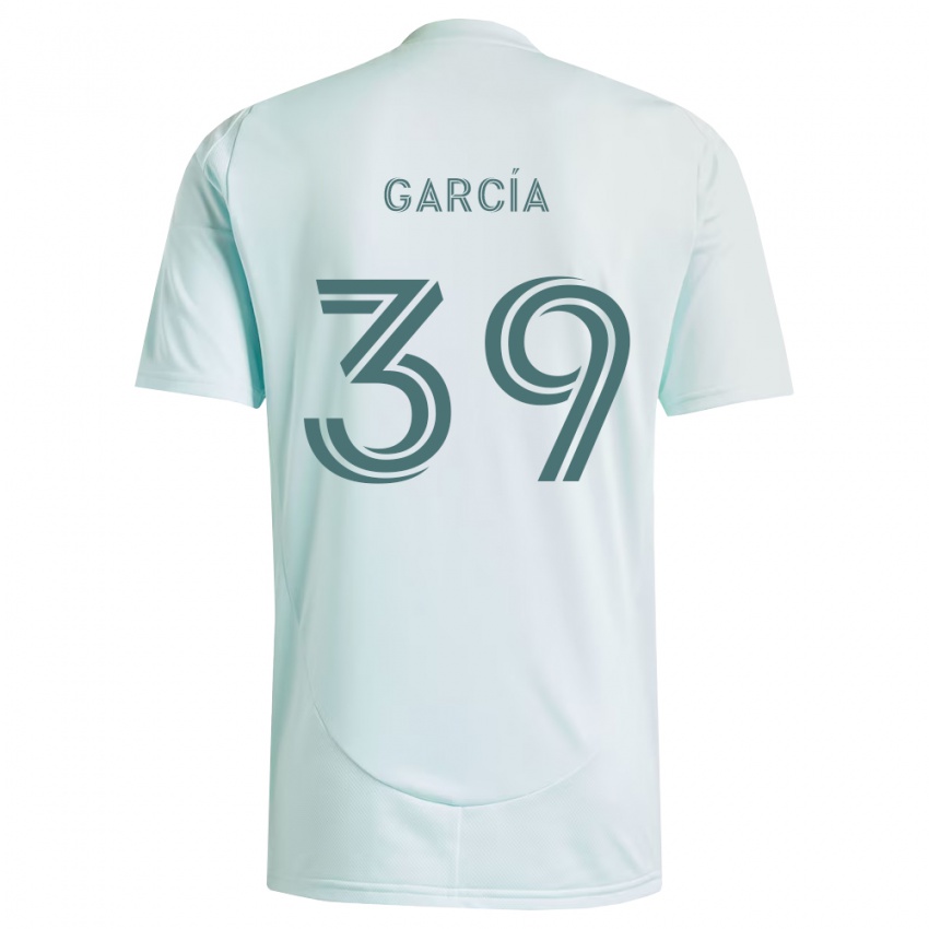 גברים Luis García #39 לבן ירוק בהיר הרחק ג'רזי 2026/27 חולצה קצרה