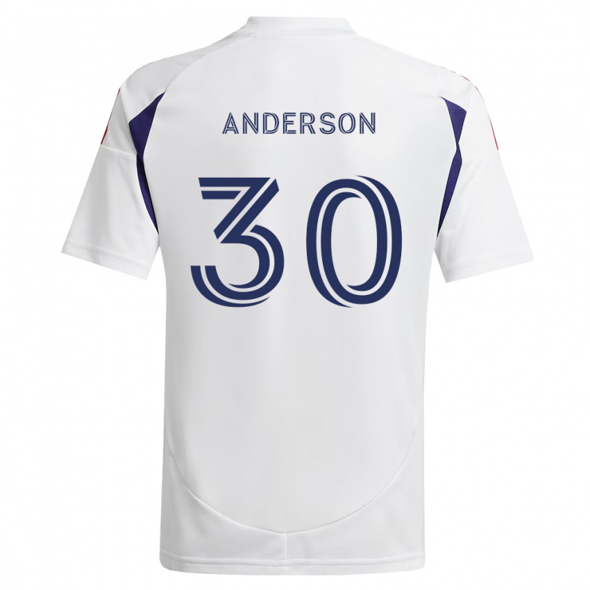 גברים Owen Anderson #30 כחול מלכותי אדום חום הרחק ג'רזי 2026/27 חולצה קצרה