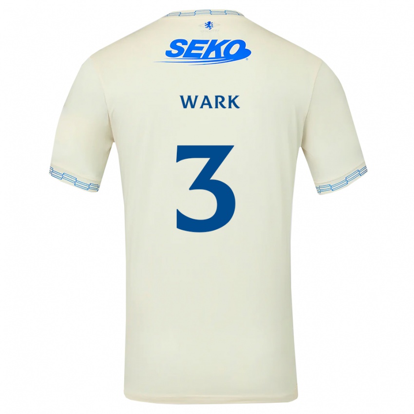 גברים Lyle Wark #3 כחול שמיים עמוק לבן הרחק ג'רזי 2026/27 חולצה קצרה