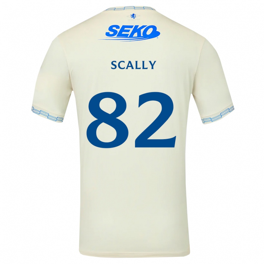 גברים Ashton Scally #82 כחול שמיים עמוק לבן הרחק ג'רזי 2026/27 חולצה קצרה