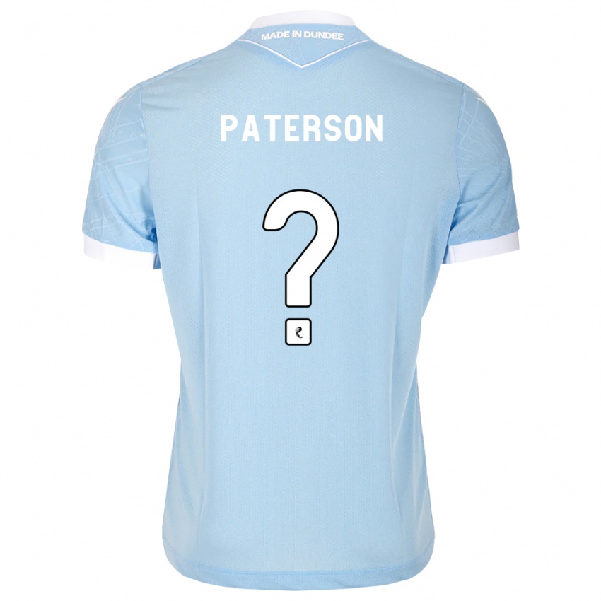 גברים Sonny Paterson #0 כחול שמיים בהיר לבן הרחק ג'רזי 2026/27 חולצה קצרה