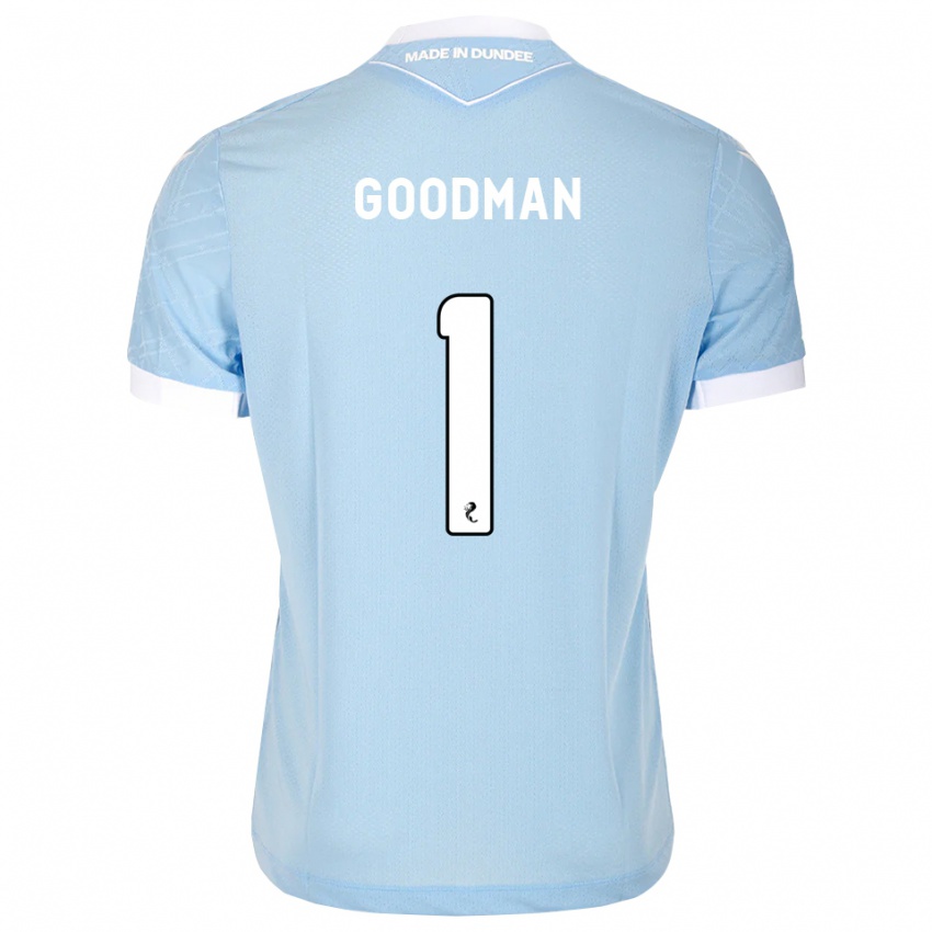 גברים Owen Goodman #1 כחול שמיים בהיר לבן הרחק ג'רזי 2026/27 חולצה קצרה