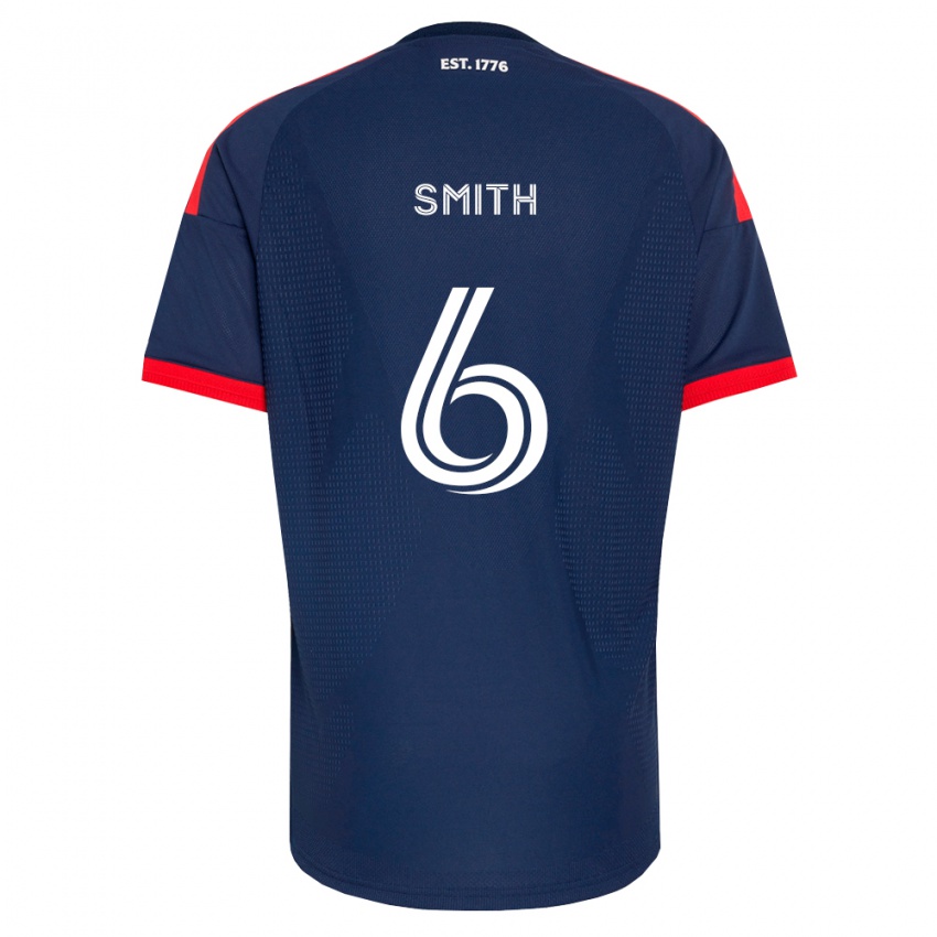 גברים Tylon Smith #6 כחול מלכותי אדום לבן ג'רזי ביתית 2026/27 חולצה קצרה