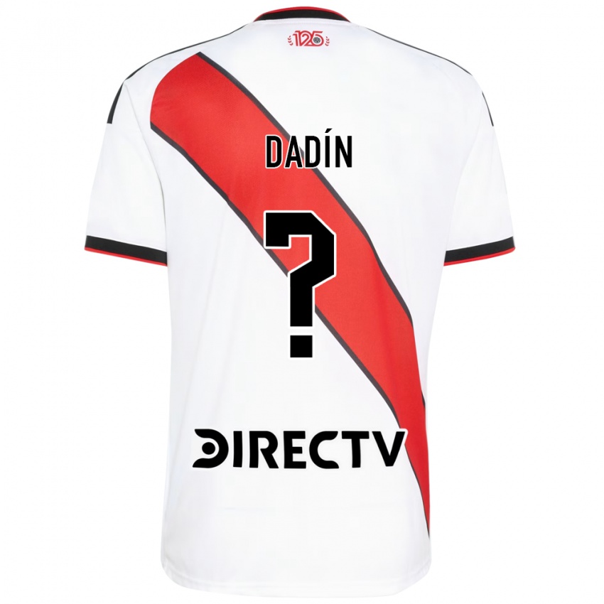נשים Bautista Dadín #0 אדום שחור לבן ג'רזי ביתית 2026/27 חולצה קצרה