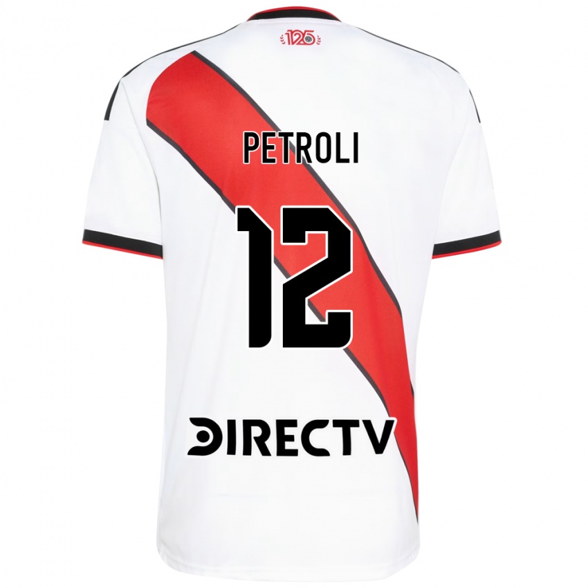 נשים Franco Petroli #12 אדום שחור לבן ג'רזי ביתית 2026/27 חולצה קצרה