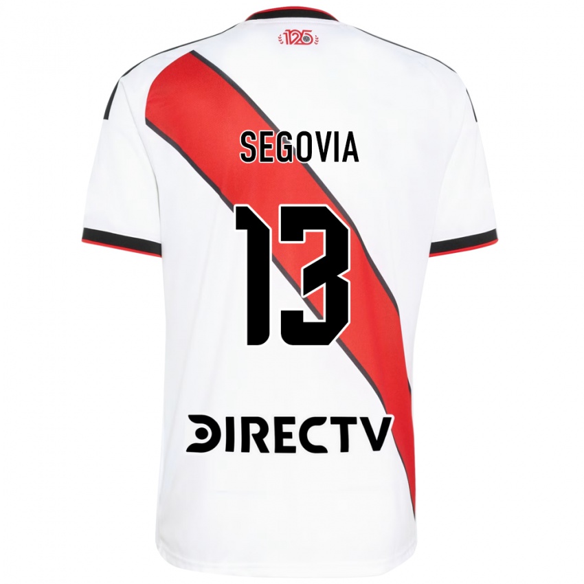 נשים Guillermo Segovia #13 אדום שחור לבן ג'רזי ביתית 2026/27 חולצה קצרה