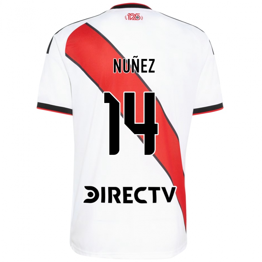 נשים Elias Nuñez #14 אדום שחור לבן ג'רזי ביתית 2026/27 חולצה קצרה