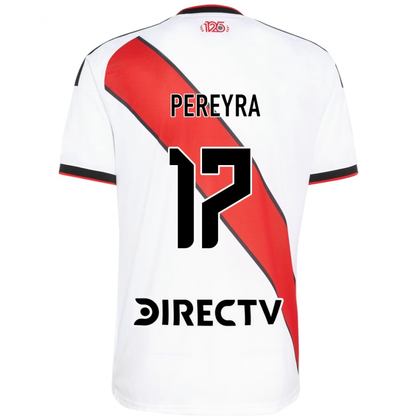 נשים Gonzalo Pereyra #17 אדום שחור לבן ג'רזי ביתית 2026/27 חולצה קצרה