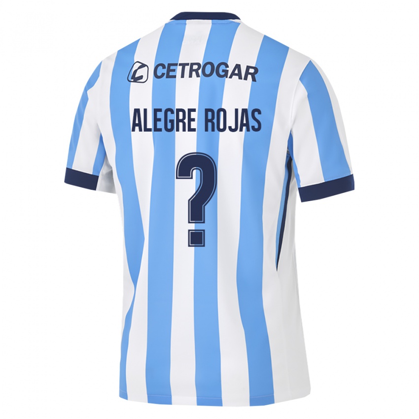 נשים Gerardo Alegre Rojas #0 כחול בהיר לבן שחור ג'רזי ביתית 2026/27 חולצה קצרה