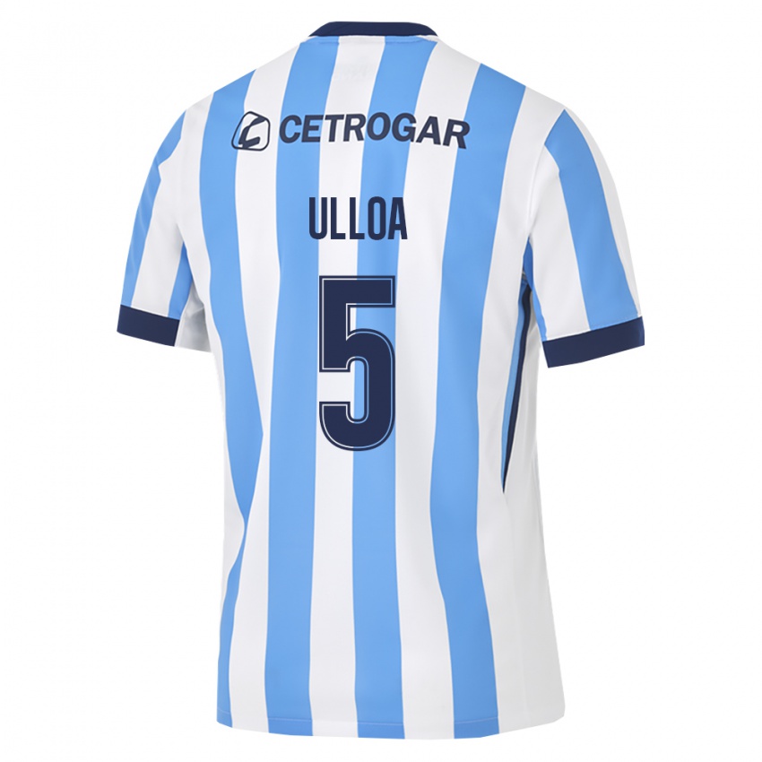 נשים Camila Ulloa #5 כחול בהיר לבן שחור ג'רזי ביתית 2026/27 חולצה קצרה