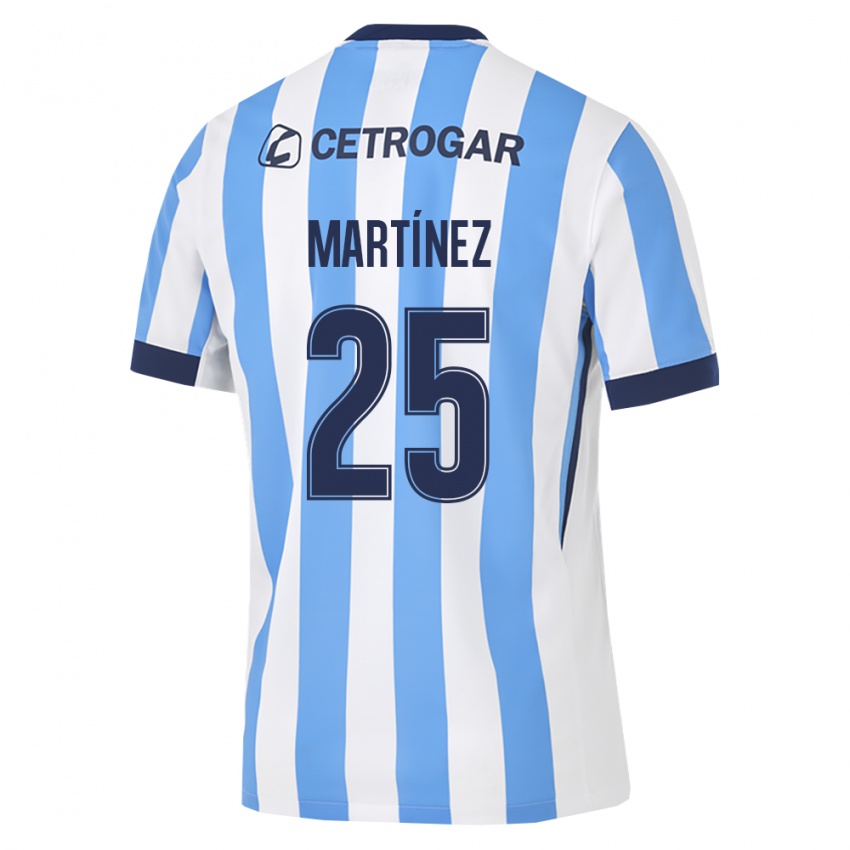 נשים Ailén Martínez #25 כחול בהיר לבן שחור ג'רזי ביתית 2026/27 חולצה קצרה