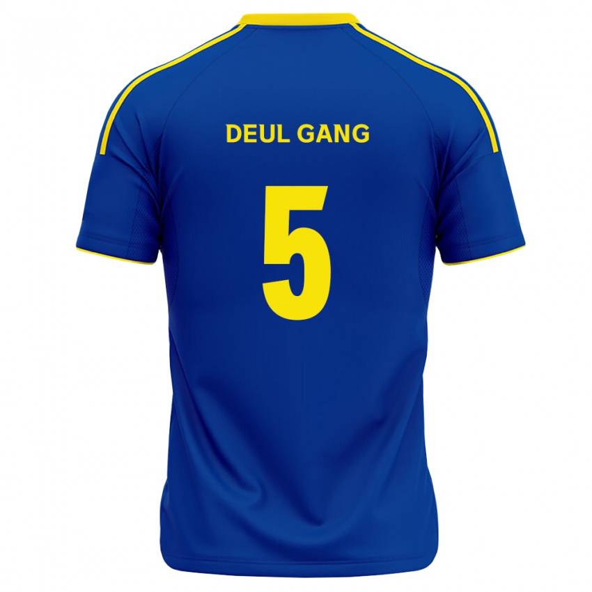 נשים Deul-Gang No #5 כחול מלכותי צהוב ג'רזי ביתית 2026/27 חולצה קצרה