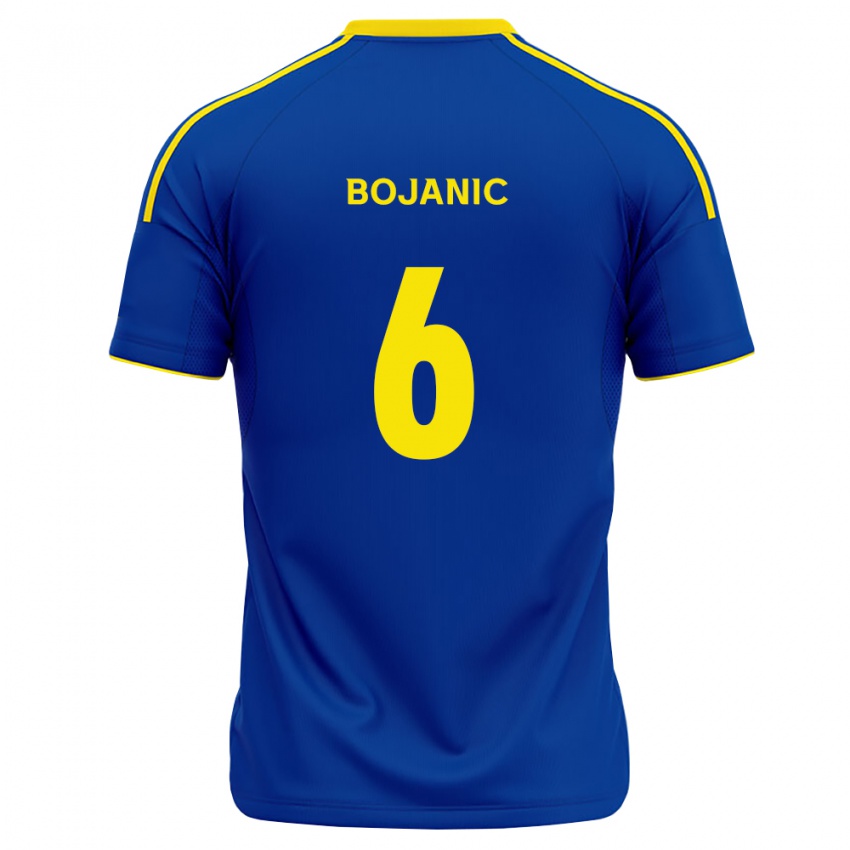 נשים Darijan Bojanic #6 כחול מלכותי צהוב ג'רזי ביתית 2026/27 חולצה קצרה
