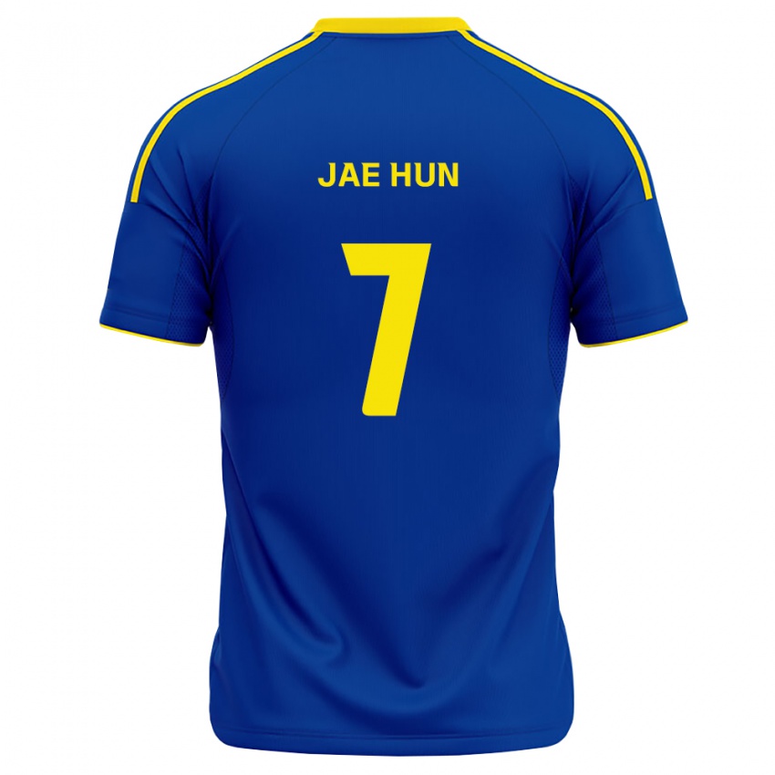 נשים Jae-Hun Lee #7 כחול מלכותי צהוב ג'רזי ביתית 2026/27 חולצה קצרה
