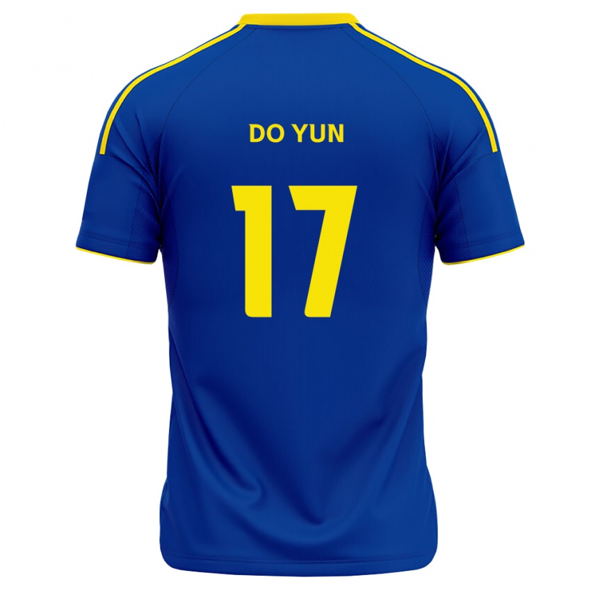 נשים Do-Yun Kwon #17 כחול מלכותי צהוב ג'רזי ביתית 2026/27 חולצה קצרה