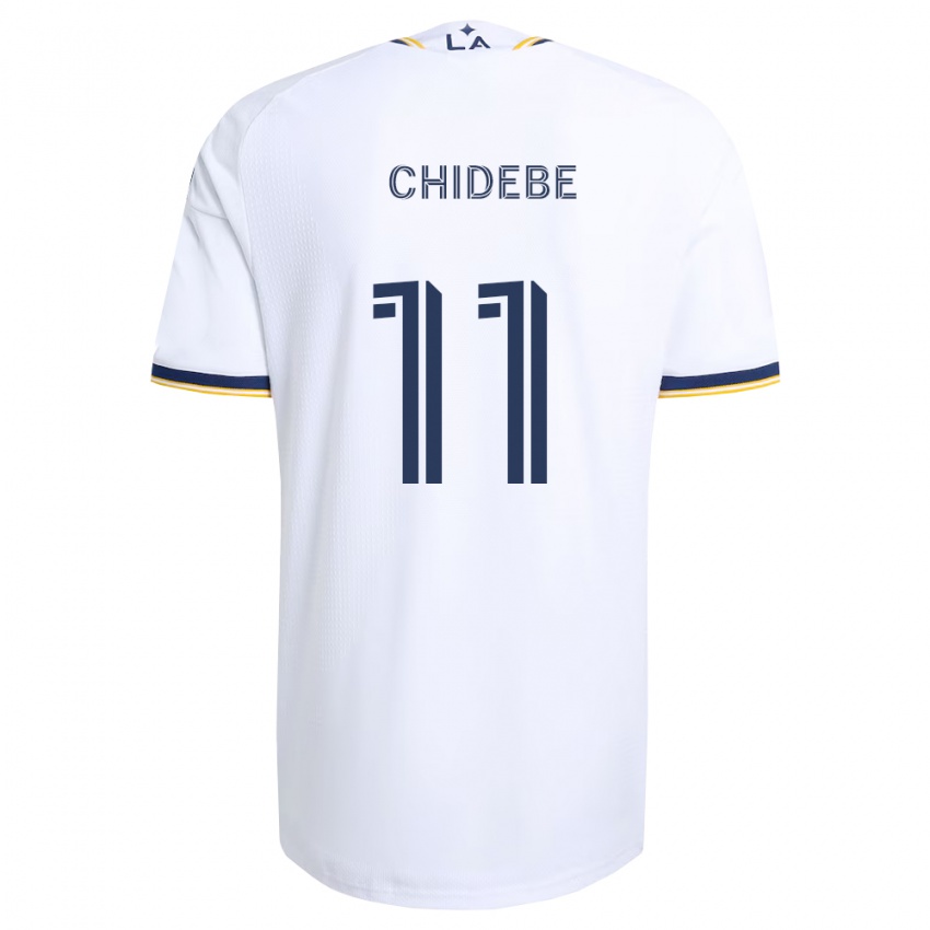 נשים Ikenna Chidebe #11 כחול צהוב ולבן ג'רזי ביתית 2026/27 חולצה קצרה