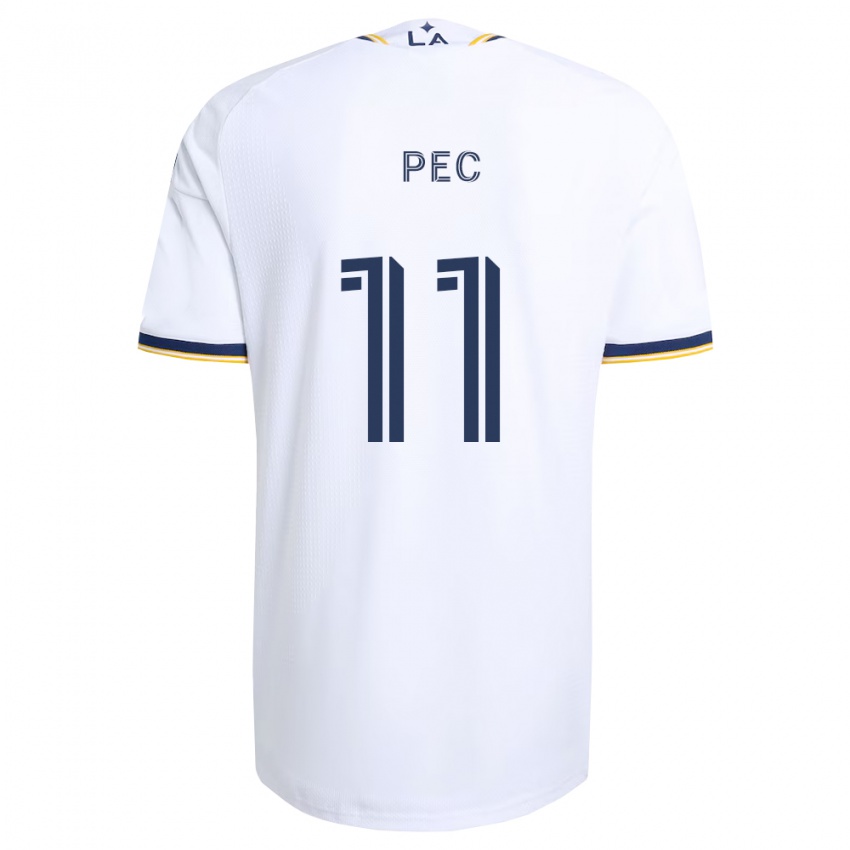 נשים Gabriel Pec #11 כחול צהוב ולבן ג'רזי ביתית 2026/27 חולצה קצרה