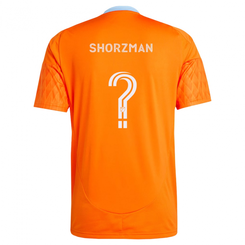 נשים Eamon Shorzman #0 כתום לבן ג'רזי ביתית 2026/27 חולצה קצרה