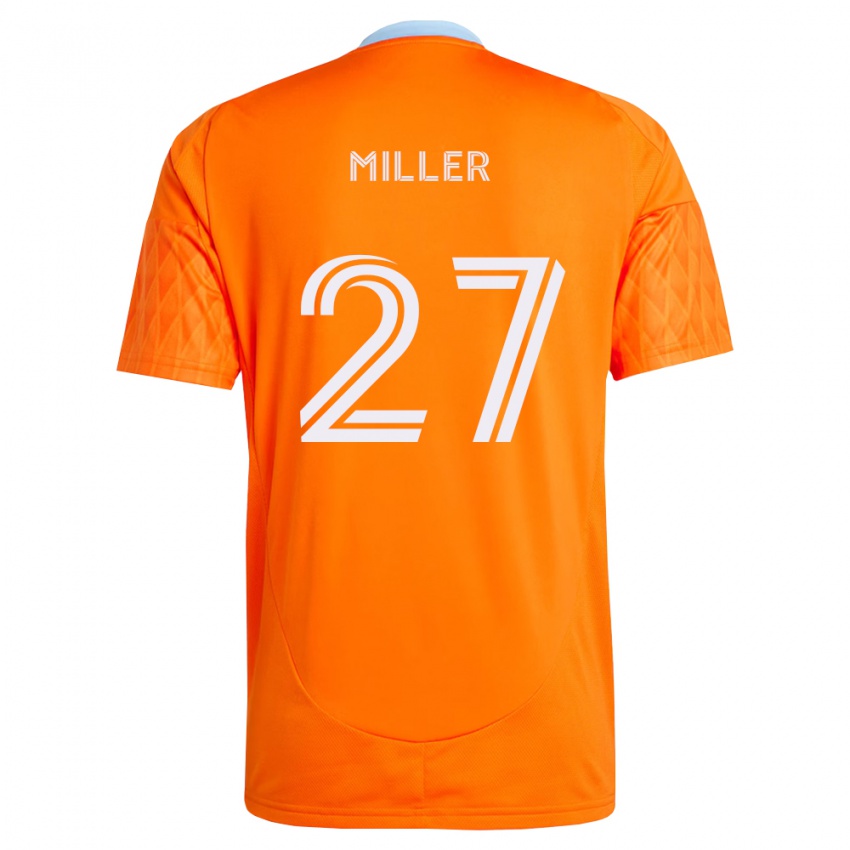 נשים Reese Miller #27 כתום לבן ג'רזי ביתית 2026/27 חולצה קצרה