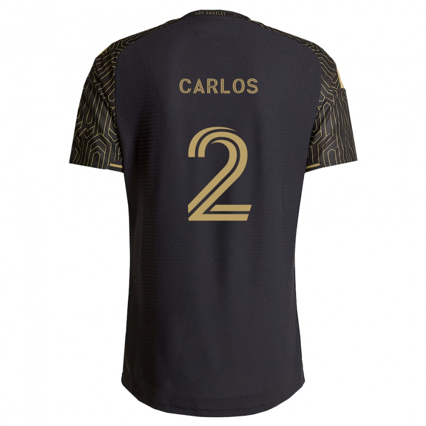 נשים Aidan Carlos #2 חום שחור ג'רזי ביתית 2026/27 חולצה קצרה