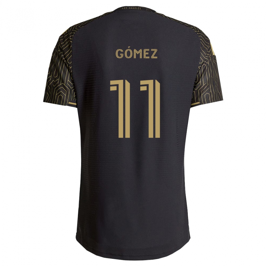נשים Félix Gómez #11 חום שחור ג'רזי ביתית 2026/27 חולצה קצרה