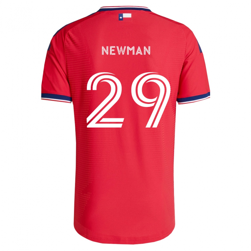 נשים Enzo Newman #29 אדום כחול לבן ג'רזי ביתית 2026/27 חולצה קצרה