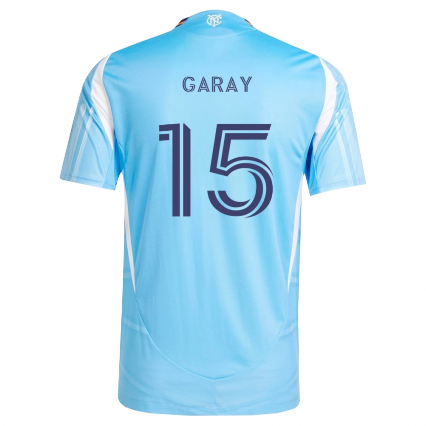 נשים Ethan Garay #15 כחול שמיים לבן ג'רזי ביתית 2026/27 חולצה קצרה