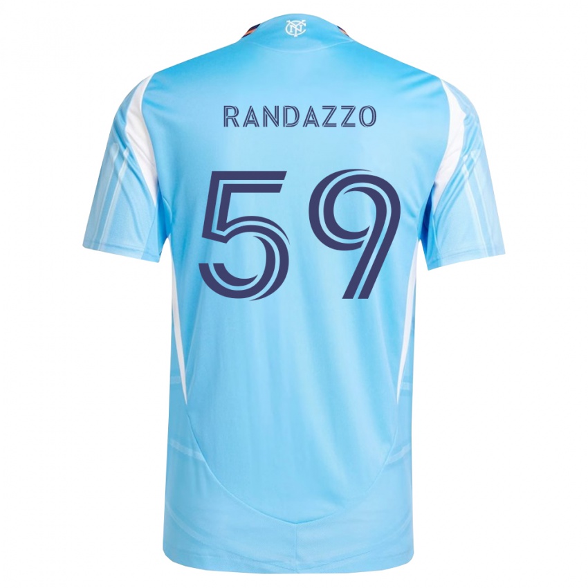 נשים Dylan Randazzo #59 כחול שמיים לבן ג'רזי ביתית 2026/27 חולצה קצרה