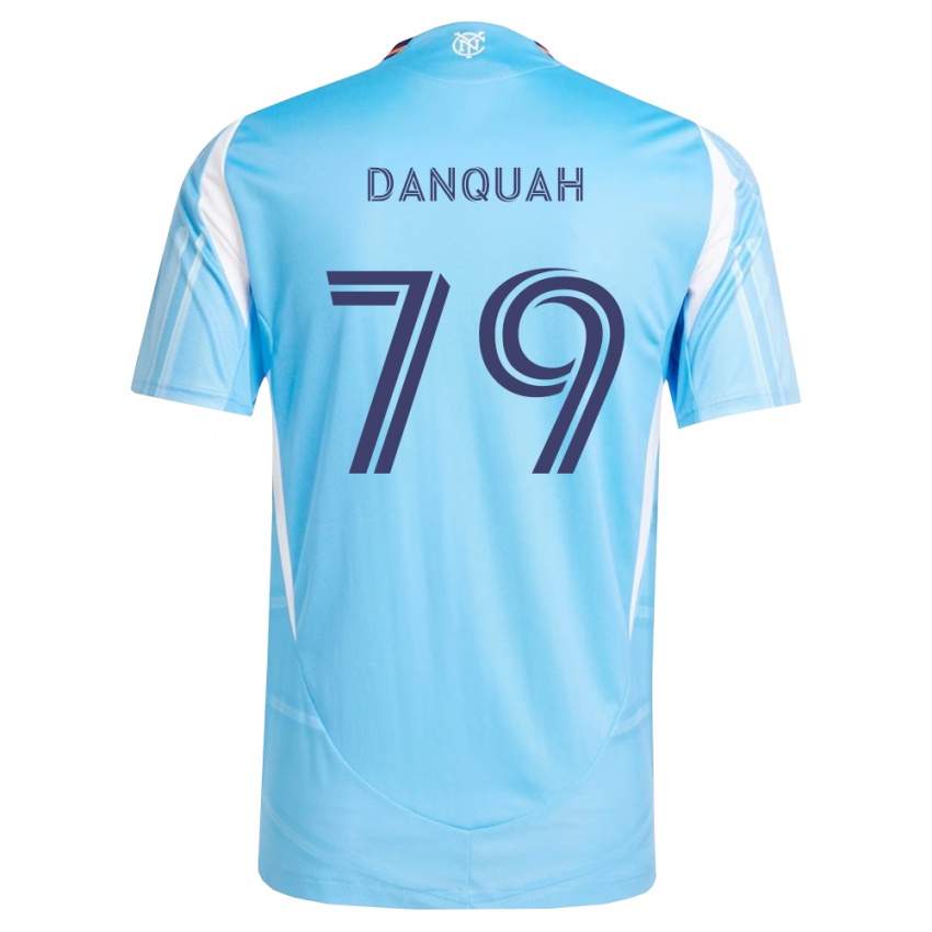 נשים Caleb Danquah #79 כחול שמיים לבן ג'רזי ביתית 2026/27 חולצה קצרה