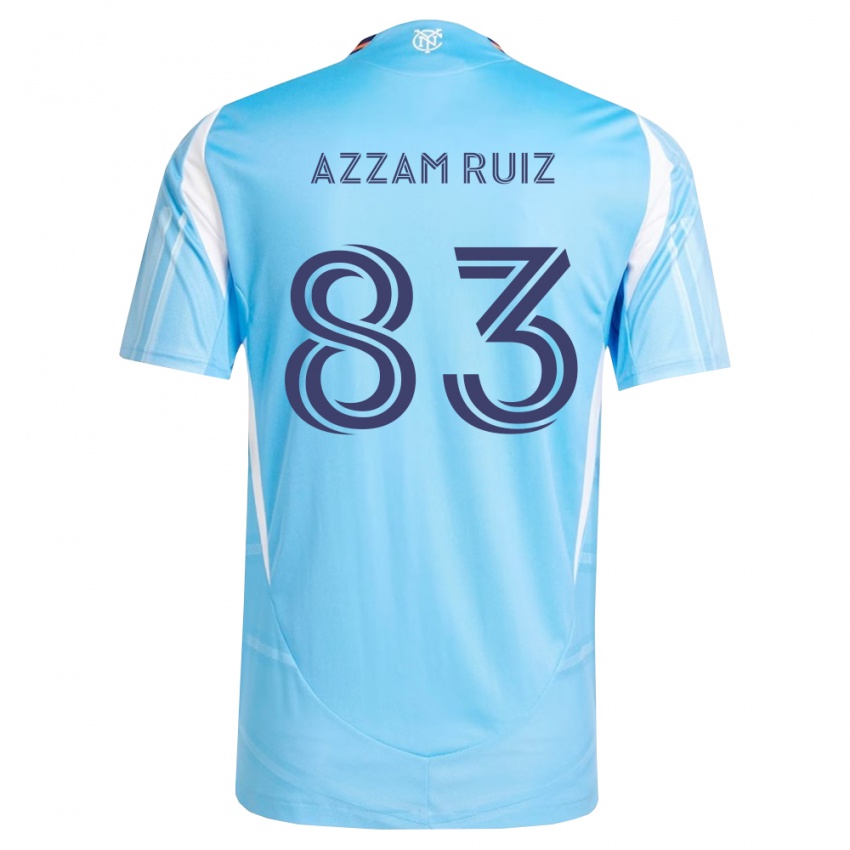 נשים Camil Azzam Ruiz #83 כחול שמיים לבן ג'רזי ביתית 2026/27 חולצה קצרה