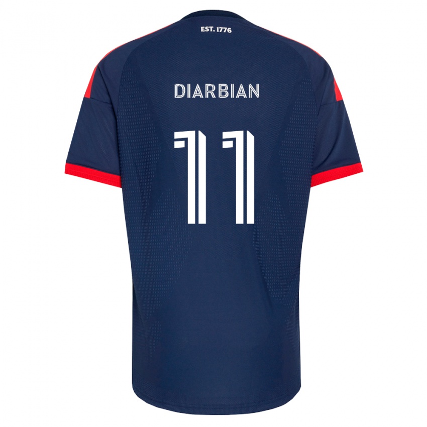 נשים Gevork Diarbian #11 כחול מלכותי אדום לבן ג'רזי ביתית 2026/27 חולצה קצרה