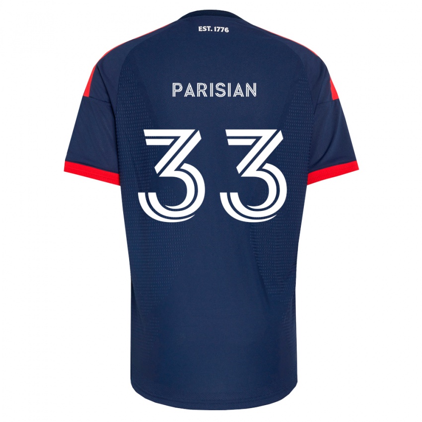 נשים Donovan Parisian #33 כחול מלכותי אדום לבן ג'רזי ביתית 2026/27 חולצה קצרה