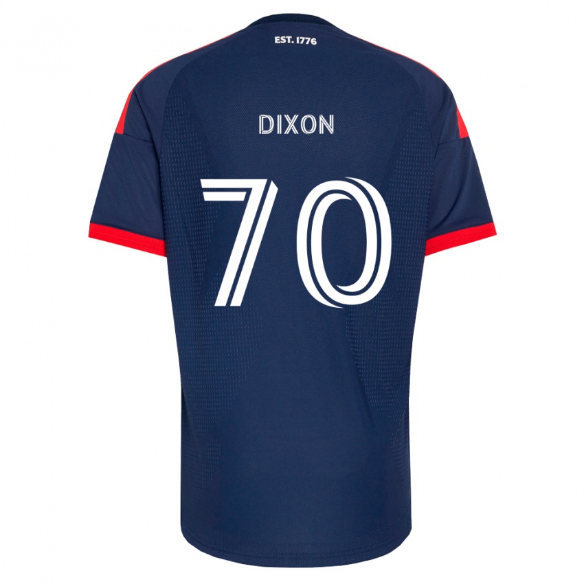 נשים Daniel Dixon #70 כחול מלכותי אדום לבן ג'רזי ביתית 2026/27 חולצה קצרה