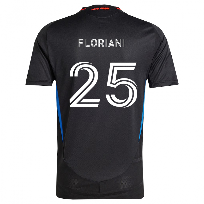 נשים Max Floriani #25 כחול לבן שחור ג'רזי ביתית 2026/27 חולצה קצרה