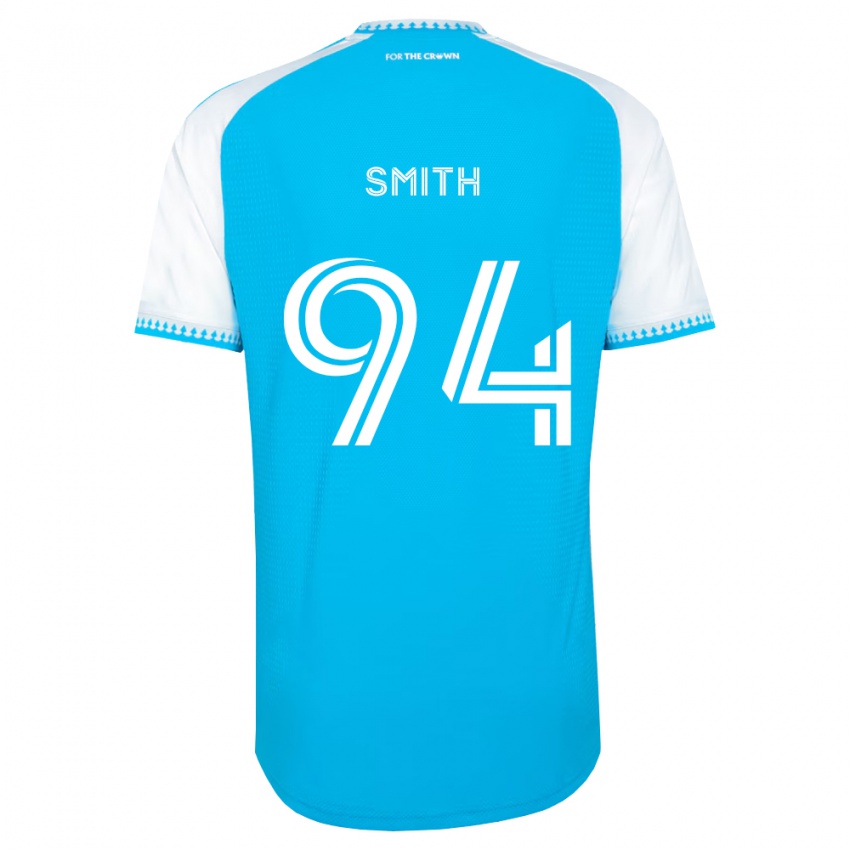 נשים Gavin Smith #94 כחול שמיים לבן שחור ג'רזי ביתית 2026/27 חולצה קצרה