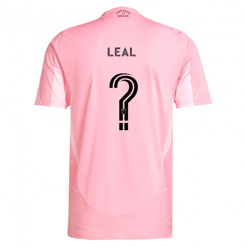 נשים Gabriel Leal #0 ורוד שחור ג'רזי ביתית 2026/27 חולצה קצרה