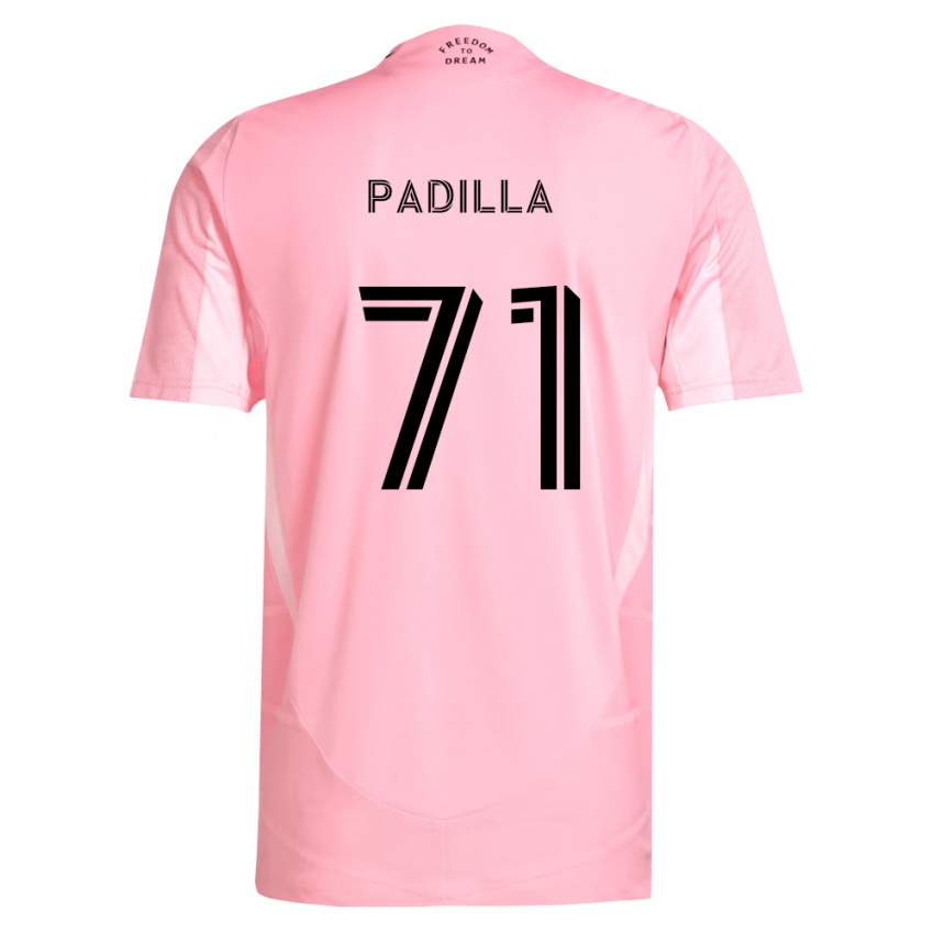 נשים Alexander Padilla #71 ורוד שחור ג'רזי ביתית 2026/27 חולצה קצרה