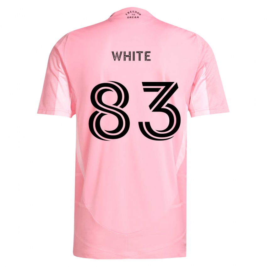 נשים Rondell White #83 ורוד שחור ג'רזי ביתית 2026/27 חולצה קצרה
