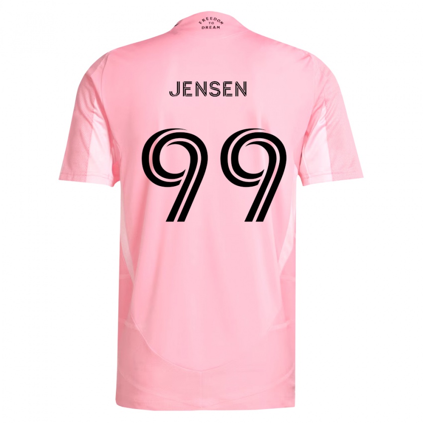 נשים קול ג'נסן #99 ורוד שחור ג'רזי ביתית 2026/27 חולצה קצרה