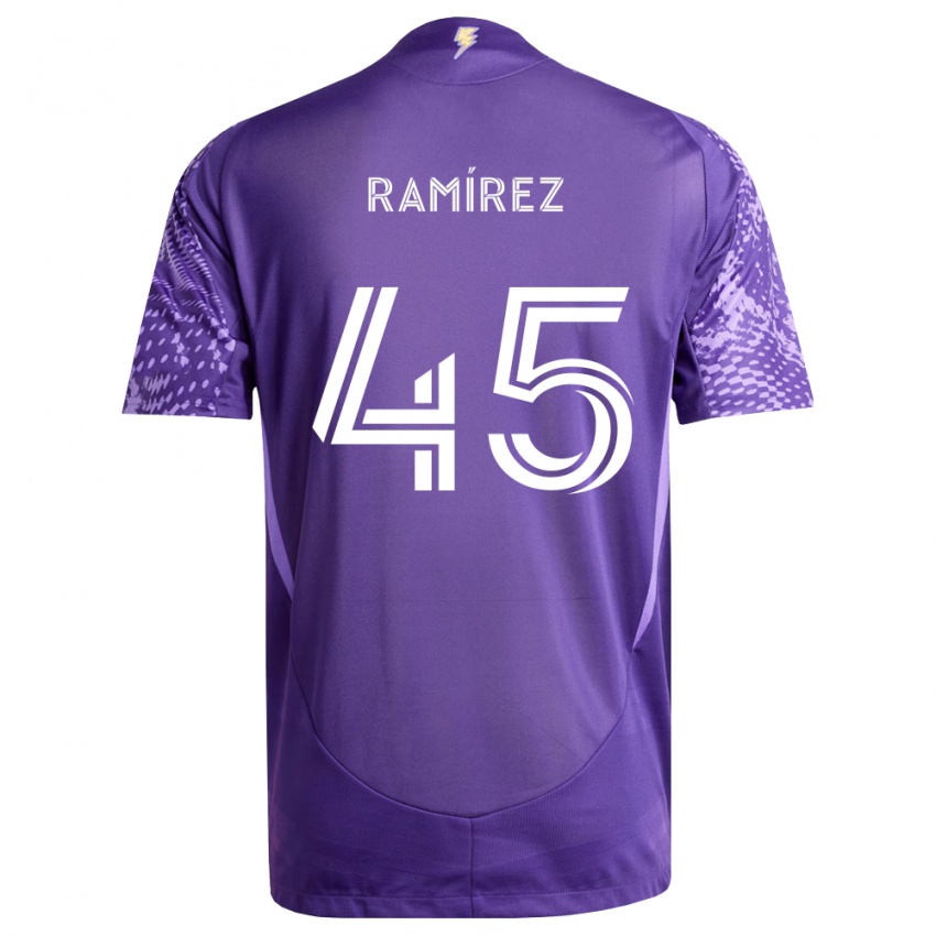 נשים Jacob Ramírez #45 סגול לבן ג'רזי ביתית 2026/27 חולצה קצרה