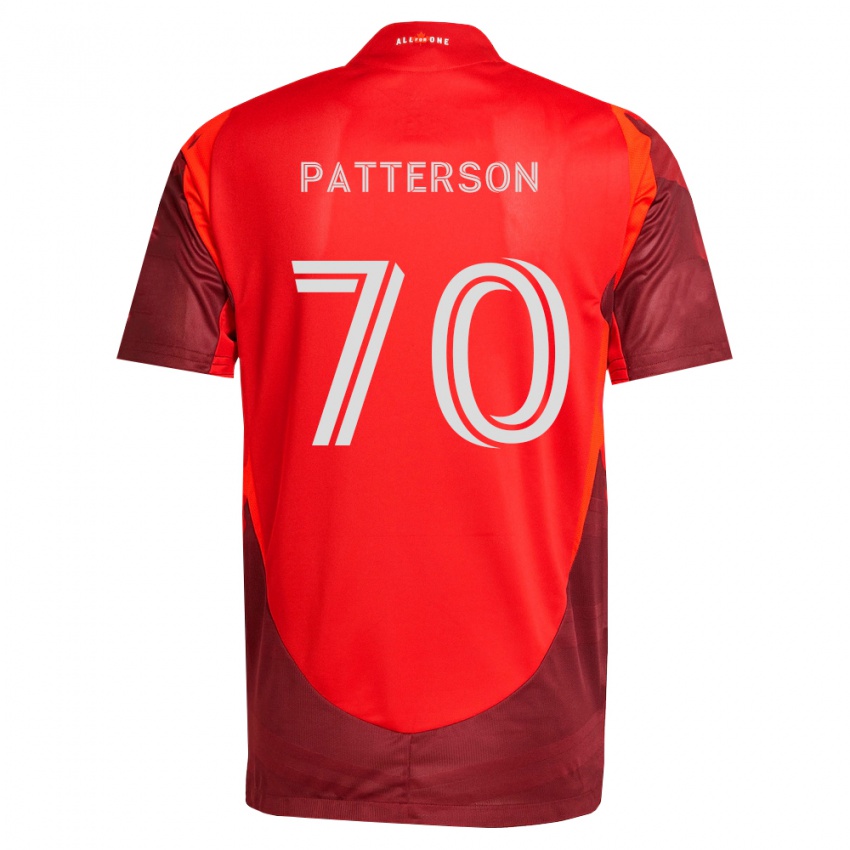 נשים Harrison Patterson #70 בורדו אדום ג'רזי ביתית 2026/27 חולצה קצרה
