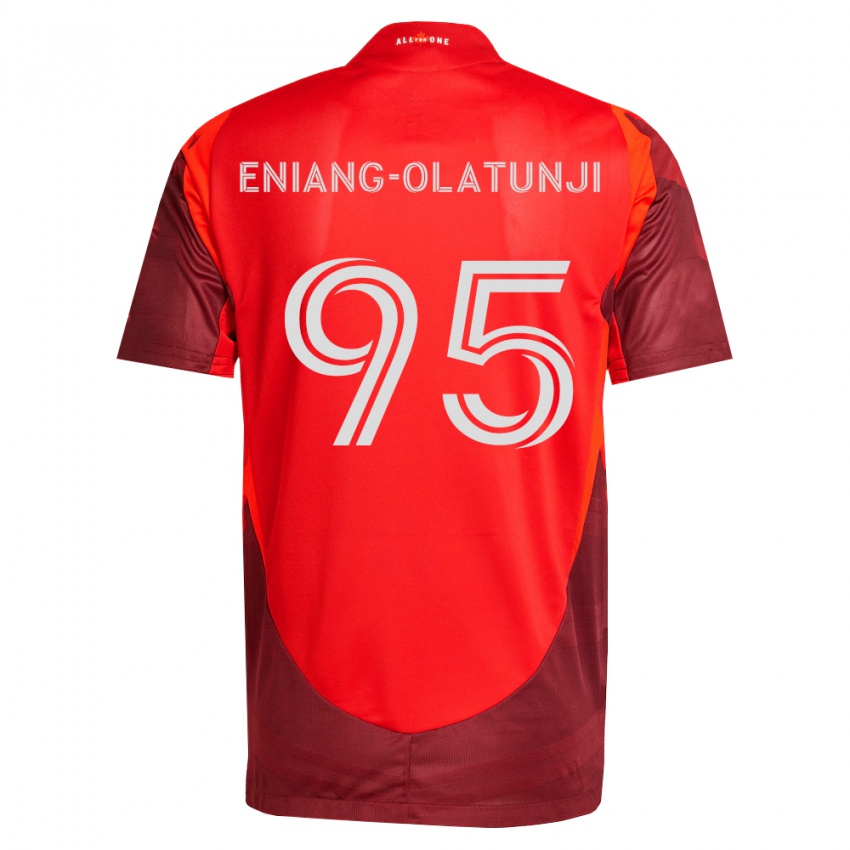 נשים Daniel Eniang-Olatunji #95 בורדו אדום ג'רזי ביתית 2026/27 חולצה קצרה