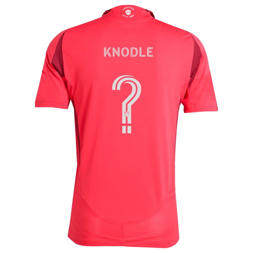 נשים Carter Knodle #0 מג'נטה לבן ג'רזי ביתית 2026/27 חולצה קצרה