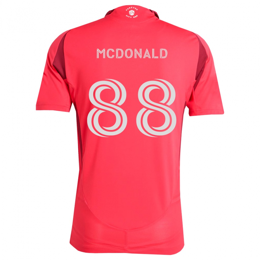 נשים Patrick Mcdonald #88 מג'נטה לבן ג'רזי ביתית 2026/27 חולצה קצרה